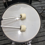 Accessori per percussioni Bacchette antiscivolo in feltro di lana in acciaio inossidabile Esercitati a suonare i martelli della grancassa, Drum Hammers