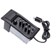 EQ-7545R Equalizzatore a quattro bande per chitarra EQ Accessori per strumenti pickup modificati per chitarra in legno, EQ-7545R