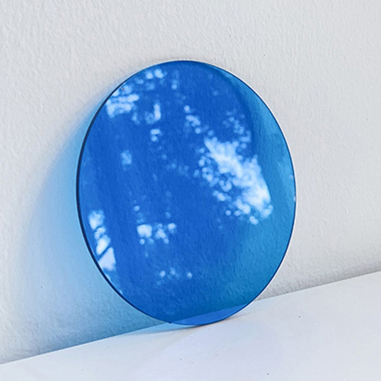 Puntelli per foto ornamentali per sfondo da studio, Translucent Blue Round Sheet, Translucent Blue Cross Circle, Blue Round Acrylic Ornament, Blue Square Acrylic Ornament, Acrylic Clock, Translucent Acrylic Clock, Blue Ball Rubik Cube, Blue Plaster    ...