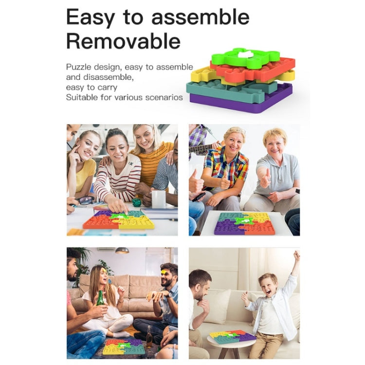 Giocattolo puzzle decompressione in silicone 29x29 cm