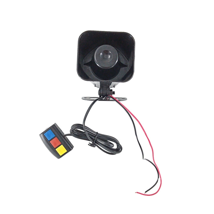 Altoparlante per allarme quadrato a tre voci 12V 30W Altoparlante per moto per auto