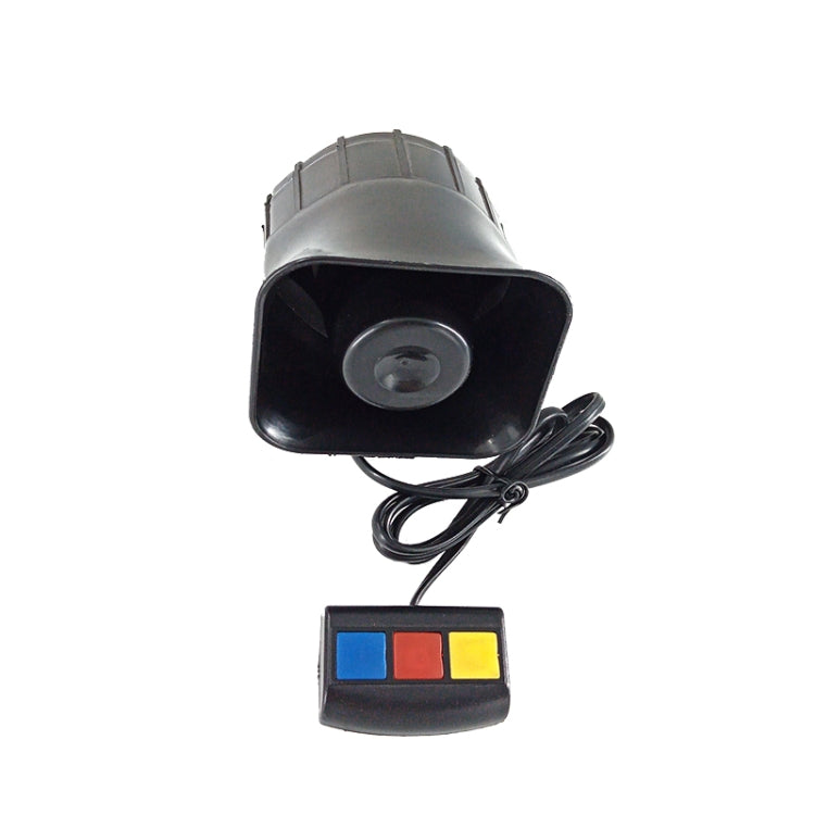Altoparlante per allarme quadrato a tre voci 12V 30W Altoparlante per moto per auto