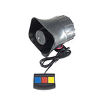 Altoparlante per allarme quadrato a tre voci 12V 30W Altoparlante per moto per auto