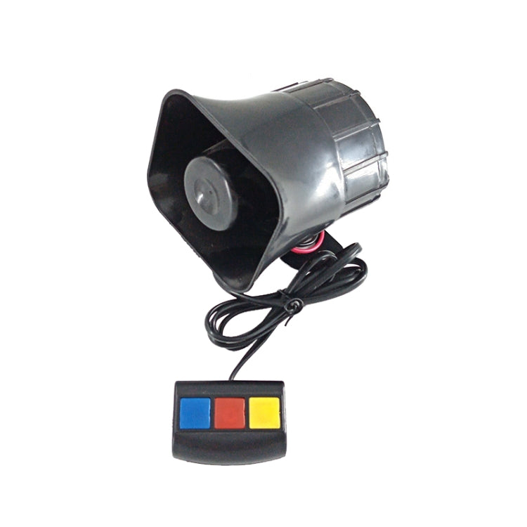 Altoparlante per allarme quadrato a tre voci 12V 30W Altoparlante per moto per auto