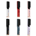Mini piastra per capelli multifunzione a doppio uso arricciacapelli e stiratura 2 in 1, colore:, White, Red, Pink, Black, Blue, Purple