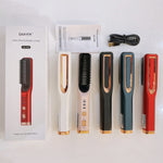 Mini piastra per capelli multifunzione a doppio uso arricciacapelli e stiratura 2 in 1, colore:, White, Red, Pink, Black, Blue, Purple