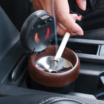 N17D Posacenere per Auto Arco Spot Tabacco Con Lampada e Copri Posacenere per Auto