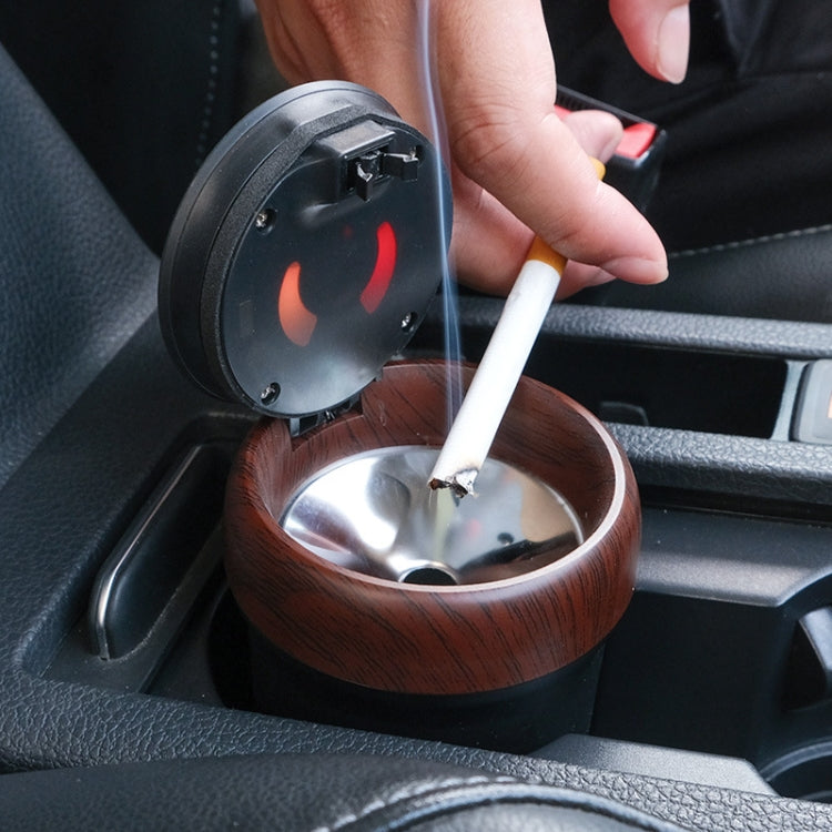 N17D Posacenere per Auto Arco Spot Tabacco Con Lampada e Copri Posacenere per Auto