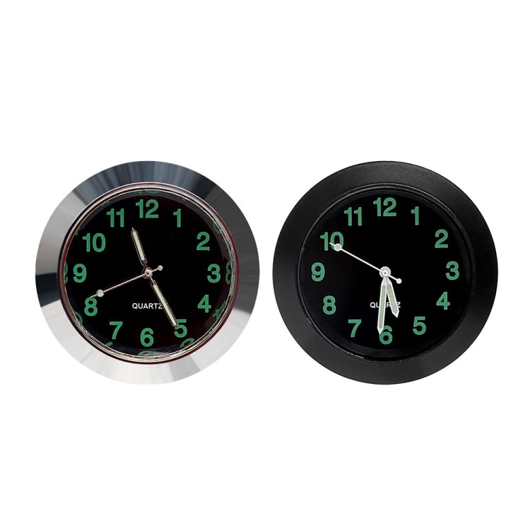 Orologio da auto con luce notturna, orologio elettronico, decorazione per auto al quarzo