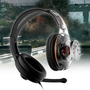Cuffie da gioco per computer desktop Edifier K800 con microfono, lunghezza cavo: 2 m, K800 USB, K800 Double Hole