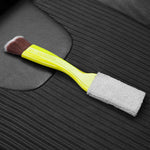 2 PCS Spazzola per la pulizia della presa d'aria dell'aria condizionata per auto Strumento per la pulizia degli interni dell'auto Polvere Spazzola per capelli morbida, Soft Hair Brush