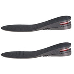2 paia 032 Regola la soletta interna in altezza Soletta tagliabile taglia libera, Black Single Layer (about 2.5cm), Black 2 Layers (about 4cm), Black 3 Layers (about 5.5cm), Black 4 Layers (about 7cm), Black 5 Layers(about 8.5cm)
