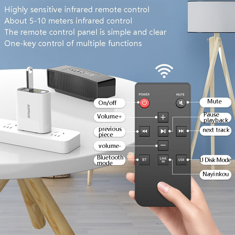 Telecomando RAYEE K8 Bluetooth 5.0 ricevitore e trasmettitore
