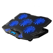 ICE COOREL K5 Staffa di raffreddamento per computer con radiatore per laptop, Standard Version (Black Red), Standard Version (Black Blue), Touch Version (Black Red), Touch Version (Black Blue)