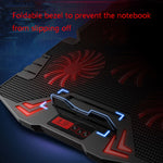 ICE COOREL K5 Staffa di raffreddamento per computer con radiatore per laptop, Standard Version (Black Red), Standard Version (Black Blue), Touch Version (Black Red), Touch Version (Black Blue)