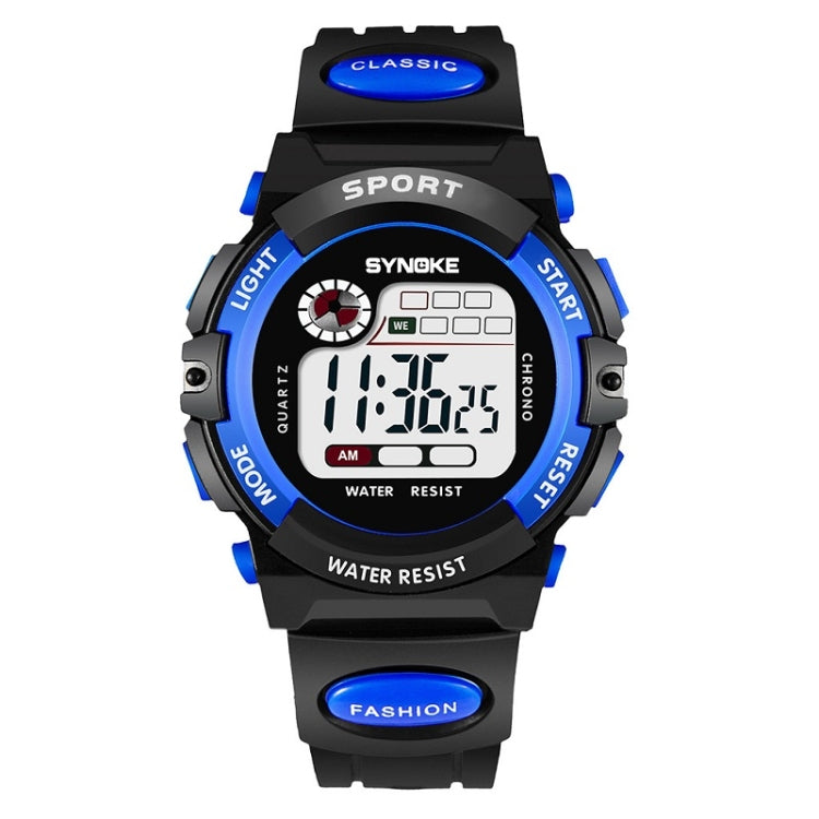 SYNOKE 99269 Orologio digitale impermeabile sportivo per bambini, Large (Blue), Large (Yellow), Large (Red), Large (Gray), Large (Orange), Small (Blue), Small (Yellow), Small (Red), Small (Pink), Small (Orange)