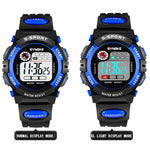 SYNOKE 99269 Orologio digitale impermeabile sportivo per bambini, Large (Blue), Large (Yellow), Large (Red), Large (Gray), Large (Orange), Small (Blue), Small (Yellow), Small (Red), Small (Pink), Small (Orange)