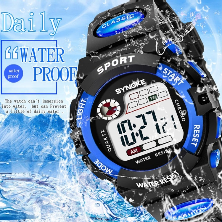 SYNOKE 99269 Orologio digitale impermeabile sportivo per bambini, Large (Blue), Large (Yellow), Large (Red), Large (Gray), Large (Orange), Small (Blue), Small (Yellow), Small (Red), Small (Pink), Small (Orange)