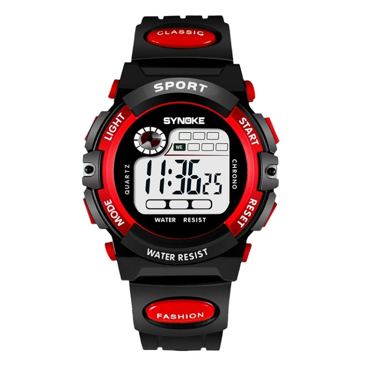 SYNOKE 99269 Orologio digitale impermeabile sportivo per bambini, Large (Blue), Large (Yellow), Large (Red), Large (Gray), Large (Orange), Small (Blue), Small (Yellow), Small (Red), Small (Pink), Small (Orange)