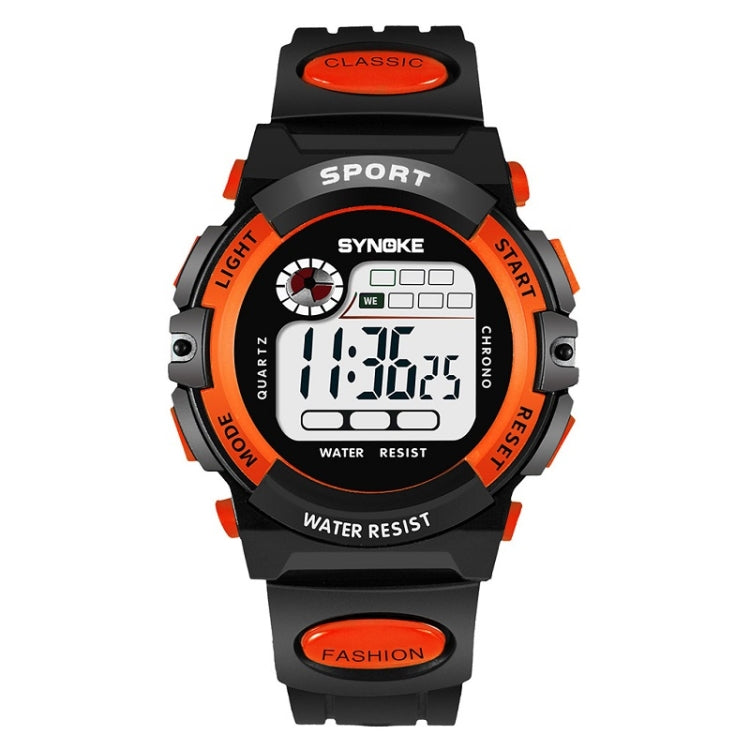 SYNOKE 99269 Orologio digitale impermeabile sportivo per bambini, Large (Blue), Large (Yellow), Large (Red), Large (Gray), Large (Orange), Small (Blue), Small (Yellow), Small (Red), Small (Pink), Small (Orange)
