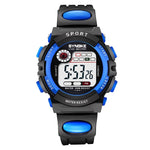 SYNOKE 99269 Orologio digitale impermeabile sportivo per bambini, Large (Blue), Large (Yellow), Large (Red), Large (Gray), Large (Orange), Small (Blue), Small (Yellow), Small (Red), Small (Pink), Small (Orange)