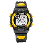 SYNOKE 99269 Orologio digitale impermeabile sportivo per bambini, Large (Blue), Large (Yellow), Large (Red), Large (Gray), Large (Orange), Small (Blue), Small (Yellow), Small (Red), Small (Pink), Small (Orange)