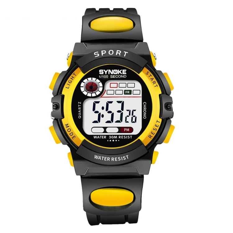 SYNOKE 99269 Orologio digitale impermeabile sportivo per bambini, Large (Blue), Large (Yellow), Large (Red), Large (Gray), Large (Orange), Small (Blue), Small (Yellow), Small (Red), Small (Pink), Small (Orange)