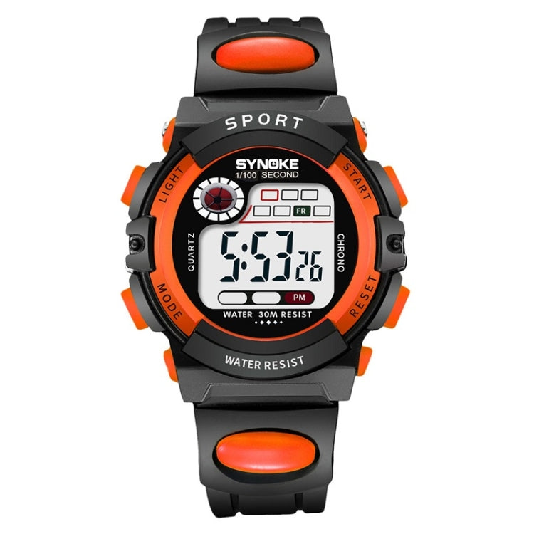 SYNOKE 99269 Orologio digitale impermeabile sportivo per bambini, Large (Blue), Large (Yellow), Large (Red), Large (Gray), Large (Orange), Small (Blue), Small (Yellow), Small (Red), Small (Pink), Small (Orange)