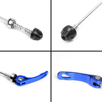 3 set mozzo per mountain bike BG-M5147 con leva a sgancio rapido lunga, 3 Sets M5147 Black, 3 Sets M5147 Red, 3 Sets M5147 Blue, 3 Sets M5147 Silver, 3 Sets M5147 Gold