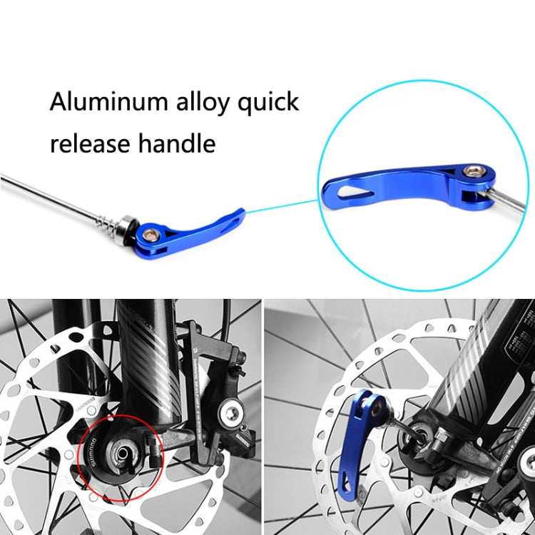 3 set mozzo per mountain bike BG-M5147 con leva a sgancio rapido lunga, 3 Sets M5147 Black, 3 Sets M5147 Red, 3 Sets M5147 Blue, 3 Sets M5147 Silver, 3 Sets M5147 Gold