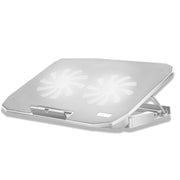 ICE COOREL N106 Radiatore di regolazione della base per laptop Staffa di raffreddamento per notebook a doppia ventola, Standard Version (Blue Light), Standard Version (Red Light), Luxury Version (Knight Dark), Luxury Version (Ivory White)              ...