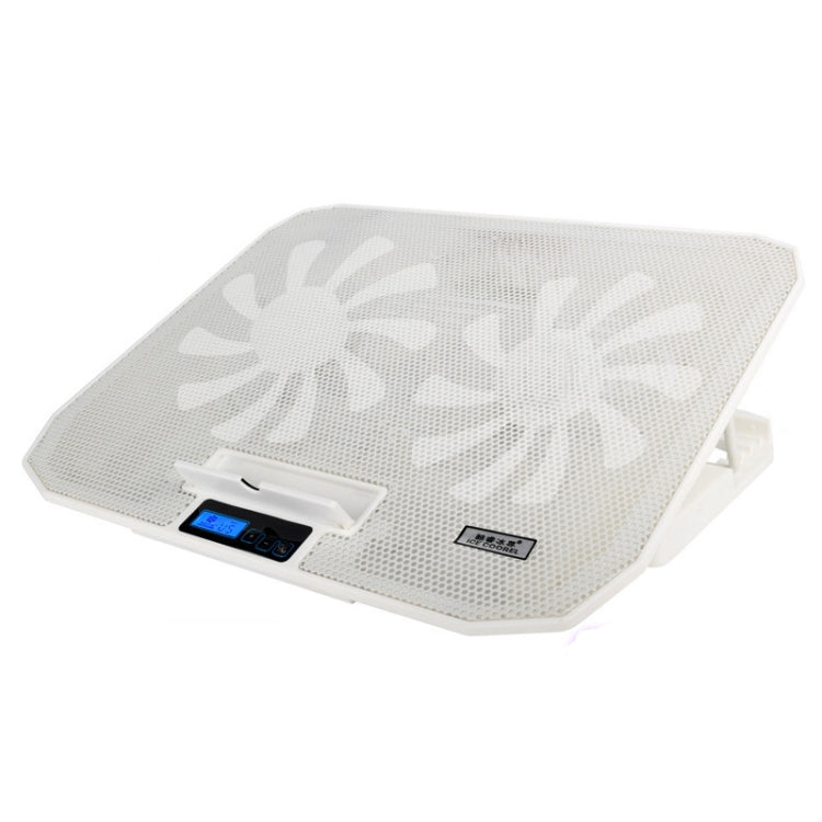 ICE COOREL N106 Radiatore di regolazione della base per laptop Staffa di raffreddamento per notebook a doppia ventola, Standard Version (Blue Light), Standard Version (Red Light), Luxury Version (Knight Dark), Luxury Version (Ivory White)              ...