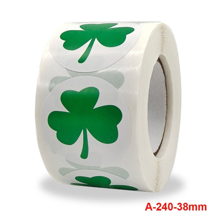 5 adesivi decorativi per sacchetti di imballaggio per eventi di feste di trifoglio, Clover Sticker