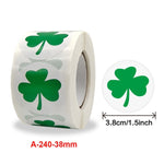5 adesivi decorativi per sacchetti di imballaggio per eventi di feste di trifoglio, Clover Sticker