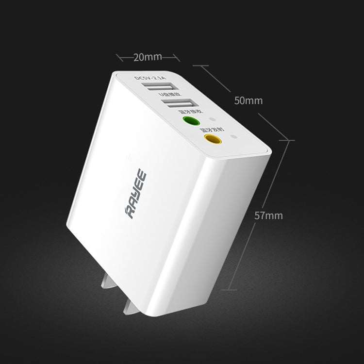 Ricevitore audio Bluetooth RAEYY D80 con ricarica rapida
