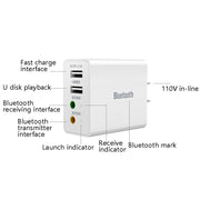 Ricevitore audio Bluetooth RAEYY D80