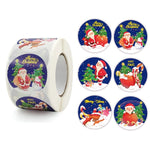 5 PCS Adesivi per decorazioni natalizie Etichette per imballaggio per sacchetti regalo, K-126-38