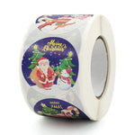 5 PCS Adesivi per decorazioni natalizie Etichette per imballaggio per sacchetti regalo, K-126-38