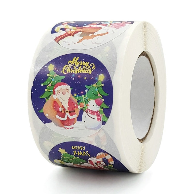 5 PCS Adesivi per decorazioni natalizie Etichette per imballaggio per sacchetti regalo, K-126-38