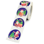 5 PCS Adesivi per decorazioni natalizie Etichette per imballaggio per sacchetti regalo, K-126-38