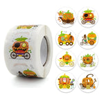 5 pezzi Adesivo per auto zucca di Halloween Adesivo per decorazione artigianale regalo di festa, 3.8cm / 1.5 Inch