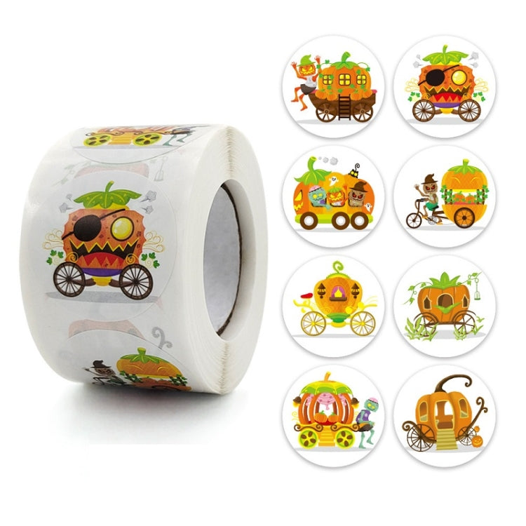 5 pezzi Adesivo per auto zucca di Halloween Adesivo per decorazione artigianale regalo di festa, 3.8cm / 1.5 Inch