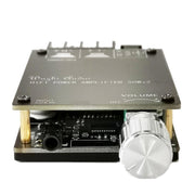ZK-502C HIFI Wireless Bluetooth 5.0 TPA3116 Digital Power Audio Amplifier Board 50W X 2 Stereo AMP Amplificador, ZK-502C With Shell, ZK-502C Without Shell
