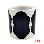 5 PZ Adesivo in PVC per lavagna a forma speciale Adesivo marcatore barattolo riscrivibile, 35x55mm