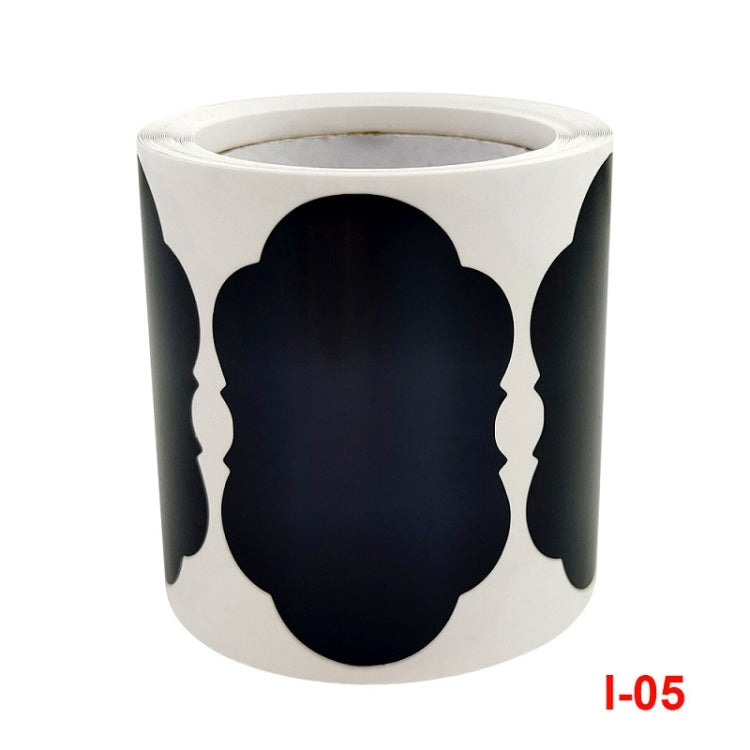 5 PZ Adesivo in PVC per lavagna a forma speciale Adesivo marcatore barattolo riscrivibile, 35x55mm