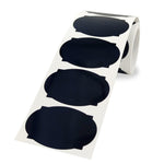 Etichetta per lavagna con decorazione da cucina, adesivo impermeabile rimovibile in PVC da 5 pezzi, 35x55mm