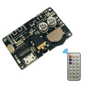 2 PCS XY-WRBT Scheda di decodifica Bluetooth 5.0 Modulo audio stereo Amplificatore per altoparlanti ad ampia tensione, Without Remote Control, With Remote Control
