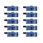 10 PCS Sensore di prevenzione degli ostacoli per auto intelligente a infrarossi Sensore robot interruttore fotoelettrico