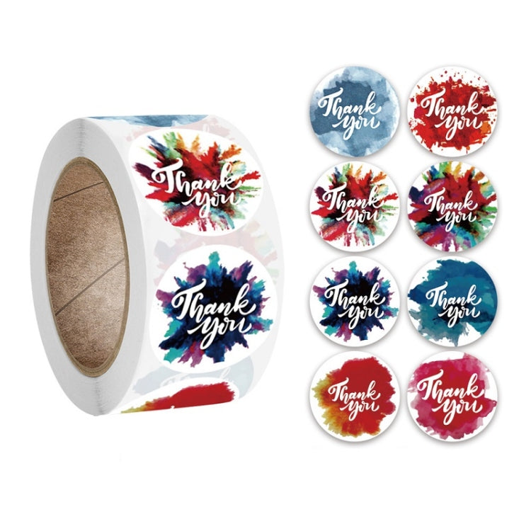 10 pezzi sigilli adesivi arcobaleno per buste 2,5 cm