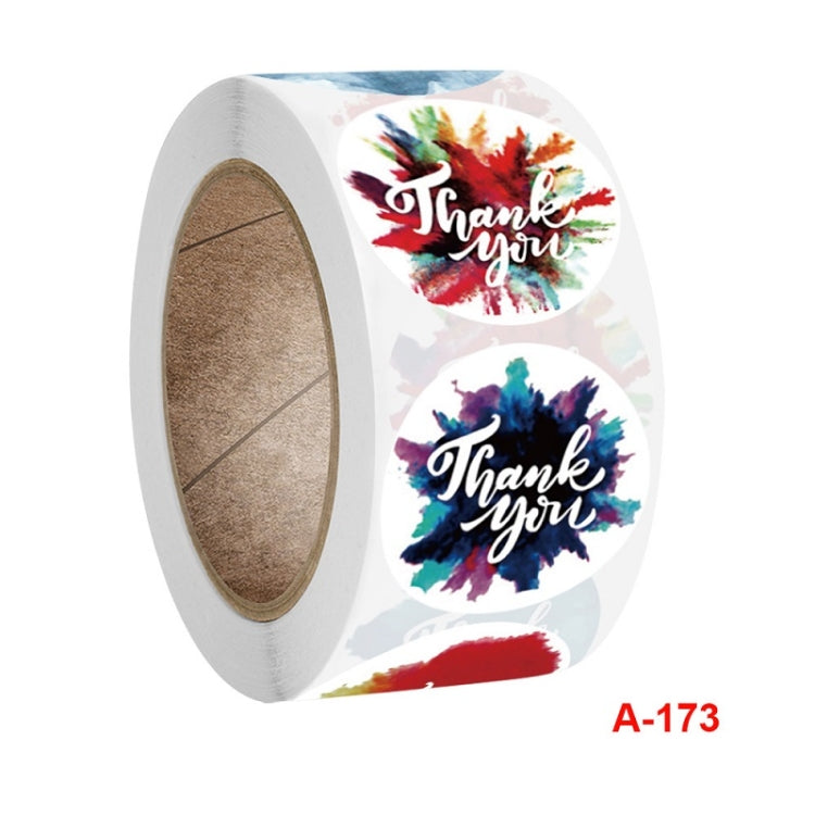 10 pezzi grazie sigillo autoadesivo per buste con adesivo arcobaleno con etichetta per decorazione di nozze, A-173 Stickers